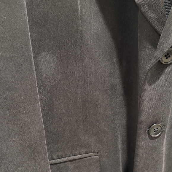 Oscar de la Renta Men’s Black Tencel 3-Button Blazer Sport Coat Size 44R - Picture 11 of 12